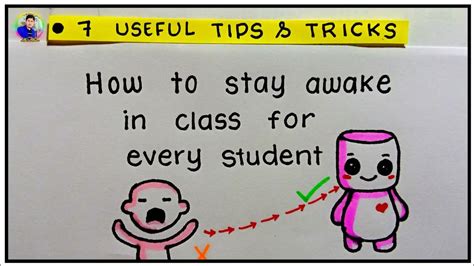 How To Stay Awake In Class Youtube